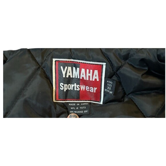 Yamaha Sportswear Vmax XXL Winter Jacket Made in Korea - Picture 10 of 12